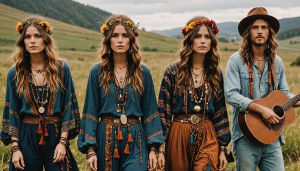 Le lien entre la mode bohème et la musique